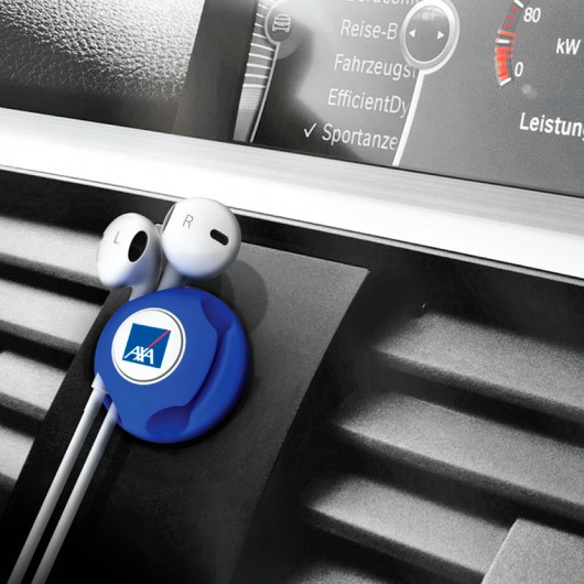 Round Cable Manager In Car